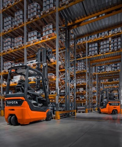 Toyota Traigo48 en el almacén| Inventario cíclico| Toyota Material Handling
